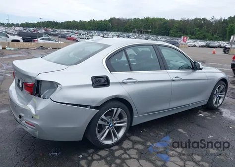 2017 BMW 330I из США, поврежденный, VIN WBA8B9G31HNU52441